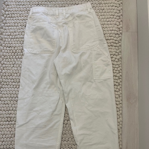 Vans White Wide Leg Pant - Picture 3 of 4